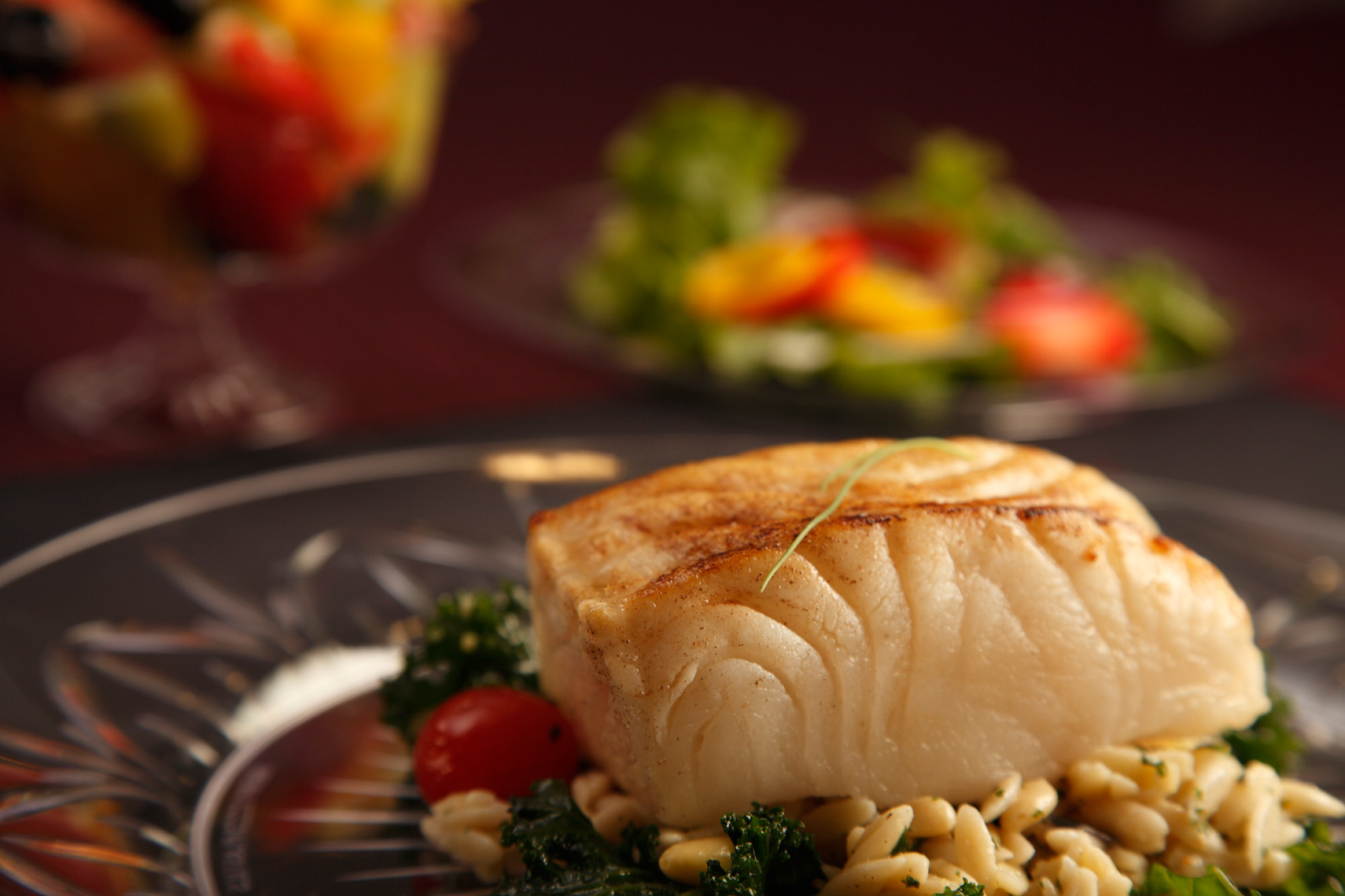 Baked fish